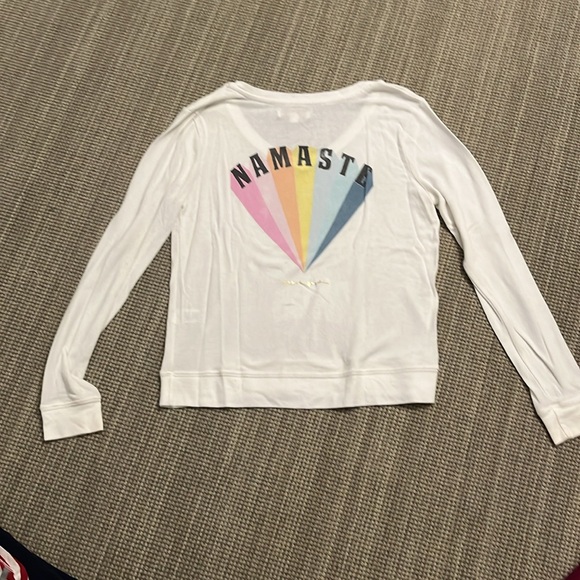 Spiritual Gangster V Neck Sweatshirt. - Picture 2 of 2